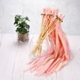 thumbnail image 5 of Uxcell Ribbon Fairy Wands Silk Stick Streamer with Bells 24 Pack(Light Purple, White), 5 of 6