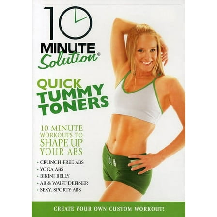 10 Minute Solution: Quick Tummy Toners (DVD), Starz / Anchor Bay, Sports & Fitness