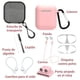 thumbnail image 2 of Funda y kit de accesorios 9 en 1 Gadget Collection Mx Para Airpods 2 o 1 rosa FKAA2-01, 2 of 8