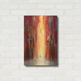 thumbnail image 3 of Luxe Metal Art 'Red Sky' by Ekaterina Ermilkina, Metal Wall Art, 16"x24", 3 of 8