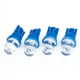 thumbnail image 1 of Coche Interior Tablero Azul Redonda Luz Trasera de Panel Techo Mapa T10 1 Leds Bombilla Base Cuña 4Pcs W5W 168 194 921 12V, 1 of 1