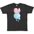 thumbnail image 3 of Inktastic Cute Axolotl Sitting on a Bubble T-Shirt, 3 of 5