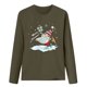 thumbnail image 4 of Tops de mujer Camisas Blusas Elegantes Camisas casuales de manga larga Cuello redondo de Navidad Ajuste ligero Túnica de otoño Top Otoño Odeerbi ODB-5, 4 of 6