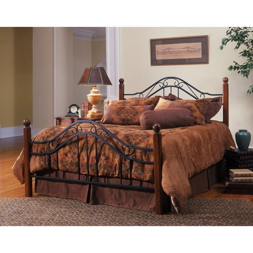 Madison Queen Bed Walnut And Black Com - Madison Queen Bedroom Madison Queen Bed Walnut And Black Com - Madison Queen Bedroom