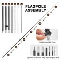 thumbnail image 3 of QSUM Coffee Sign Feather Flag with Pole Kit,7FT Coffee Decoration Display, Coffee Business Sign,Coffee Swooper Flag, 3 of 8