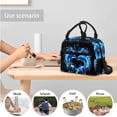 thumbnail image 6 of Binienty Floral Dolphin Kids Backpack For Girls 4-6 With Lunch Box and Pencil Case 3 Pcs Heart Print Elementary School Backpack For Boys Lightweight Travel Back Pack Childre's Rucksack Set, 6 of 7