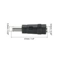 thumbnail image 2 of Uxcell 5.5x2.1mm Female Jack to 5.5x2.5mm Male DC Power Connector Adapter, 10Pcs, 2 of 6