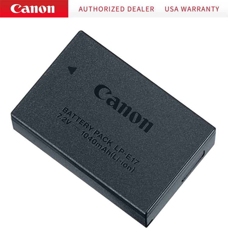 Canon LP-E17 Lithium-Ion Battery Pack, 7.2V 1040mAh, Compatible