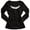 Black, variant on Slim Fit Long Sleeve T Shirt with Casual Round Neck and Lace Printed Top for Everyday and Wear