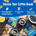 thumbnail image 5 of Cooper Street Twice Baked Italian Biscotti Cookies - Lemon Blueberry Biscotti - Peanut, Dairy & Soy Free, 1.25oz Individual Packs - 24 ct, 5 of 8