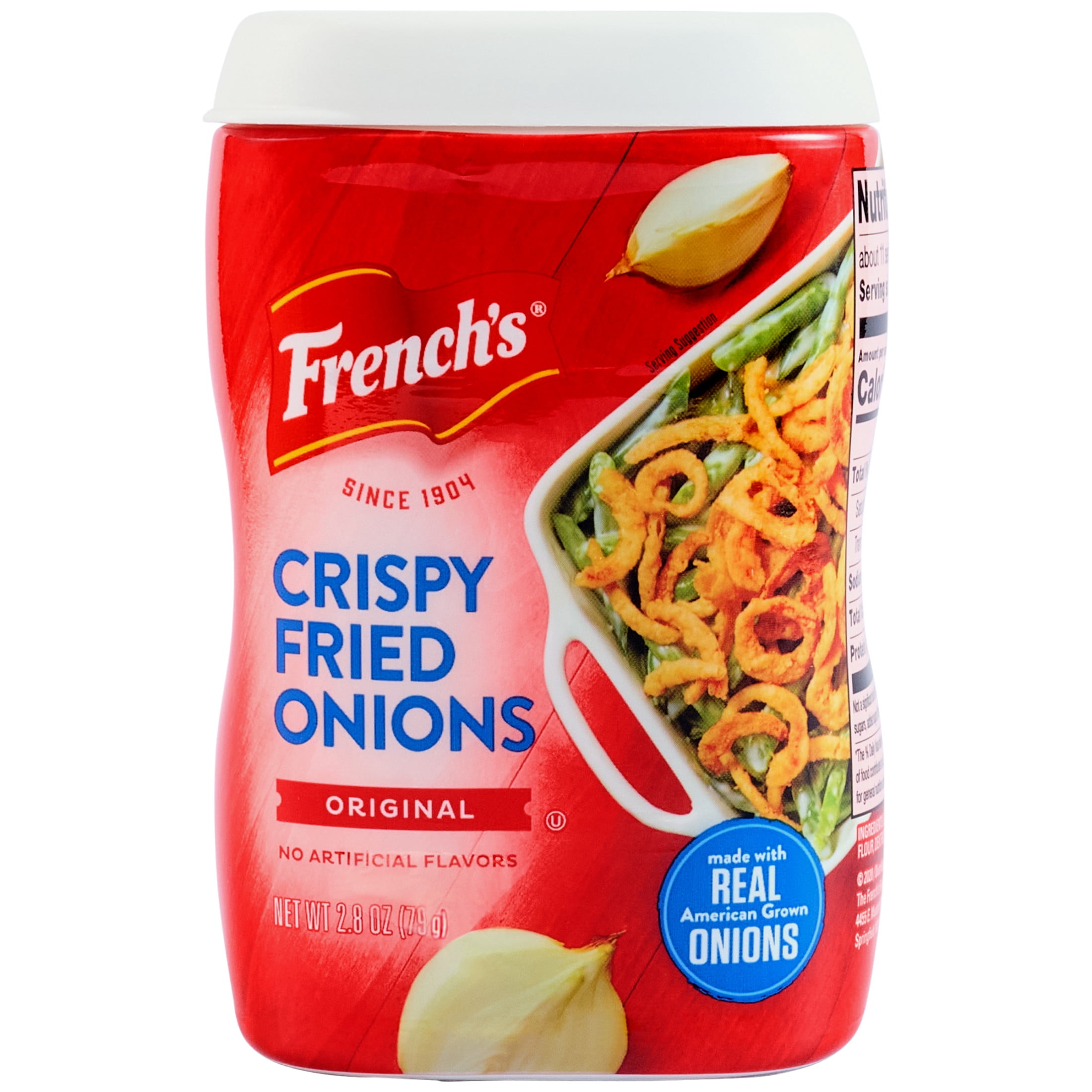 (6 pack) French's Kosher Original Crispy Fried Onions, 2.8 oz Can
