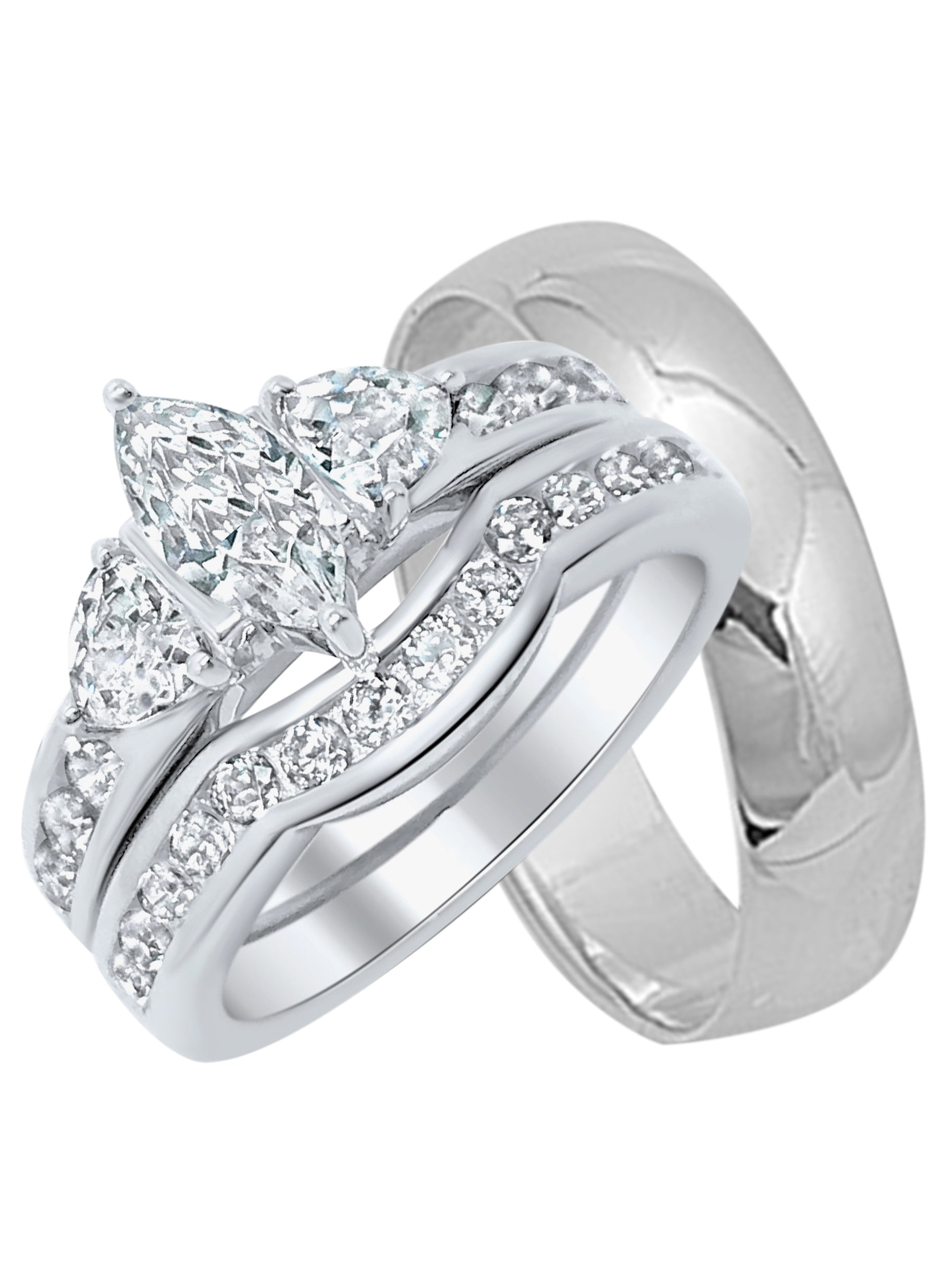 sterling silver wedding bands for him        <h3 class=