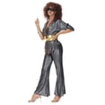 thumbnail image 4 of Disfraz de Festival de música Vintage, ropa de los años 60 y 70, disfraz de discoteca Retro, disfraz de Halloween, fiesta de carnaval, mono de vestido de fantasía Hippie, 4 of 5