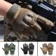 thumbnail image 5 of Heavy duty gloves, outdoor mountaineering protection, non-slip riding motorcycle touch screen adult gloves. (Military green, M), 5 of 5