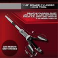 thumbnail image 5 of Small Brake Cylinder Hone Tool with 3Pc Stone, 220 Grit for Engine Deglazing and Honing, 0.75-2.5in Range, 5 of 5