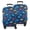 DarkBlue Cartoon Dinosaurs-2, variant on DarkBlue Cartoon Dinosaurs Astronauts Pattern Luggage Cover Fashion Suitcase Cover Baggage Covers Fit 25-28 Inch Luggage (Go Travel)