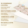 thumbnail image 6 of Peel and Stick Wallpaper 17.7in x 9.8ft Graceful Hummingbirds Cherry Blossoms Pink Elegant Floral Contact Paper Vinyl Self-Adhesive Removable Wall Paper for Bedroom DIY Home Decor Renter Friendly, 6 of 8