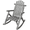 Light Gray, variant on Tcbosik Wooden Rocking Chair, Outdoor Rocker with High Back, Accent Lounge Chair for Patio, Garden, Porch, Backyard, Light Gray