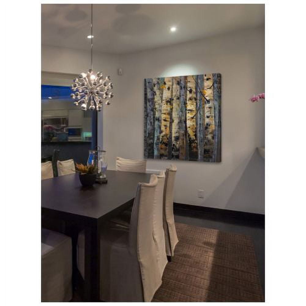 "Gold Infusion II" Painting Print on Wrapped Canvas