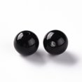 thumbnail image 2 of 500gs Opaque Acrylic Beads Round Black 12x11mm Hole: 1.8mm about 566pcs/500g, 2 of 6