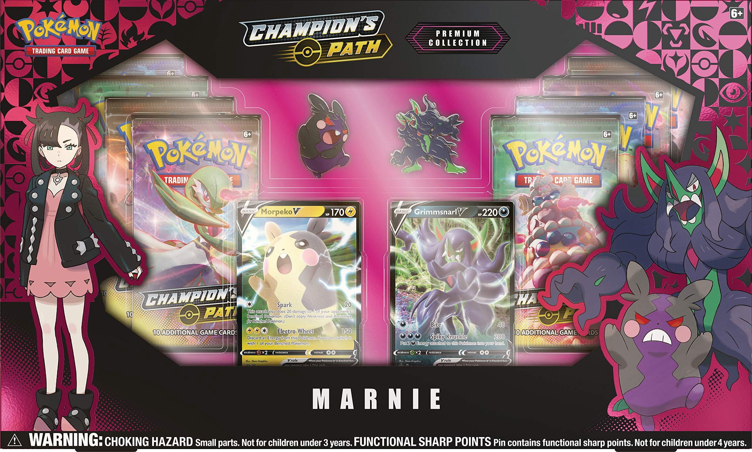 GTS Distribution GTS-PKU80804-C Pokemon Tcg Champions Path Special Pin Collection, Marnie