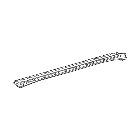 Genuine OE Porsche Rocker Molding - 958-559-887-00-9B9
