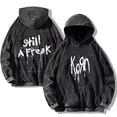 thumbnail image 5 of Sudadera con capucha de la banda de Rock Korn para hombre y mujer, ropa de calle Vintage de la gira mundial, sudaderas lavadas de algodón, Jersey Retro de gran tamaño, Y2k, 5 of 5