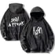 thumbnail image 4 of Sudadera con capucha de la banda de Rock Korn para hombre y mujer, ropa de calle Vintage de la gira mundial, sudaderas lavadas de algodón, Jersey Retro de gran tamaño, Y2k, 4 of 4