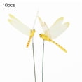 thumbnail image 1 of 10pcs Artificial Simulation Dragonfly Stakes Outdoor Garden Yard Lawn Decoration, 1 of 5