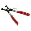 Performance Tool W80654 Flat Band Hose Clamp Pliers Tool for Garages and Workshops, Black/Red