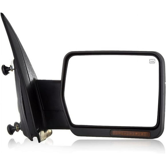 Tecman side mirror for Ford F150 2007 - 2014 Passenger side RH power heated signal black
