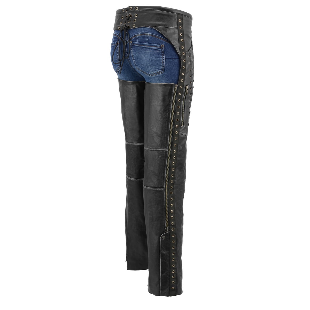 Black, XX-Small Kids Milwaukee Leather Kids Chaps