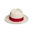 thumbnail image 3 of Two Toned Hat - Mens Dress White ~ Red Hats For Sale, 3 of 4