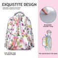 thumbnail image 5 of "Wildflowers and Sunflower Backpack for Women - Stylish Floral Print School Bookbag with Laptop Compartment, Large Capacity College Backpack, Comfortable Shoulder Straps, Water-Resistant Material", 5 of 6