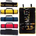 thumbnail image 5 of KAIYANG Bolsa enrollable para herramientas de motocicleta, bolsa organizadora plegable portátil con asa de transporte, color negro y amarillo 1, 5 of 5