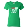 thumbnail image 2 of Go All Out Breaking News I Don't Care Funny Sarcastic Humor T-Shirt Mens/Women/Youth, 2 of 4