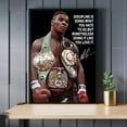 Mike Tyson Motivational Quote Poster Motivational Sports Quotes Boxing Po