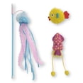 thumbnail image 2 of Catit Jouet pour Chat Animal Marin, Lot de 3, 2 of 3