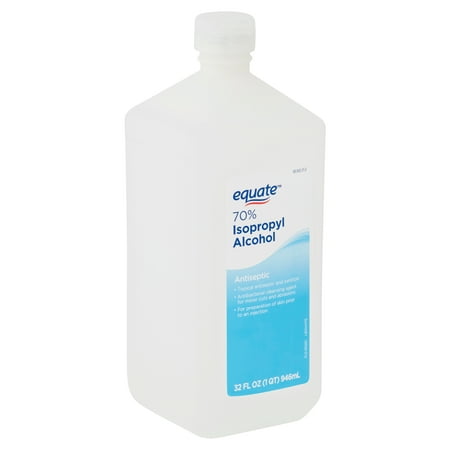 Equate 70% Isopropyl Alcohol Antiseptic, 32 fl oz (Best Rubbing Alcohol For Baby)