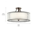 thumbnail image 2 of Kichler Lighting - Five Light Semi Flush Mount - Semi Flush Light - Lacey - 5, 2 of 5
