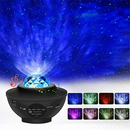 

Lamp Blueteeth Colorful Projection Music Player USB Projector LED Control Voice LED light