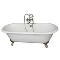 thumbnail image 3 of BarclayTub Kit 67" CI Dbl Roll Top, 3 of 3