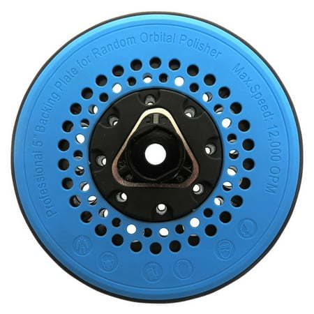 

BAMILL 5Inch 125mm 49 Holes Sanding Pad Backing Pad For Polisher Self Adhesive Back