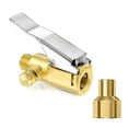 thumbnail image 4 of 1pc/2pcs Brass Air Chuck Adapters Quick Connecting Feature for Tire Valves Perfect for Air Compressor Hoses in Garage Use, 4 of 8