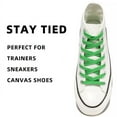thumbnail image 4 of 3pair 3/8" Double Layer Flat Athletic Shoe Laces Strings for Sneakers 24-72 Inch, 4 of 9