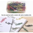 thumbnail image 2 of 100 Pack Music Paper Clips, Music Paper Clips Metal Paper Clips For Music Notes Colorful Metal Paper, 2 of 3
