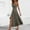 Gray, variant on Umbreon Summer Dresses for Women Sleeve Less Cre W Neck Spaghetti Strap Midi Dress Split Printed Casual Versatile Beach Vacation Long Dresses
