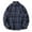 c06Blue, variant on LNWUY (M-5XL) Big and Tall Mens Flannel Plaid Shirts Regular Fit Long Sleeve Turndown Collar Pocket Button Down Shirts Top Gray XXL