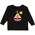 thumbnail image 3 of Inktastic Sailboat Girls Sailing Girls Long Sleeve Toddler T-Shirt, 3 of 5