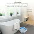 thumbnail image 3 of Homedics Compact Pro Vibrating Massage Foot Spa - Collapsible, Space Saving, Uses Epsom Salt FB-350, 3 of 13